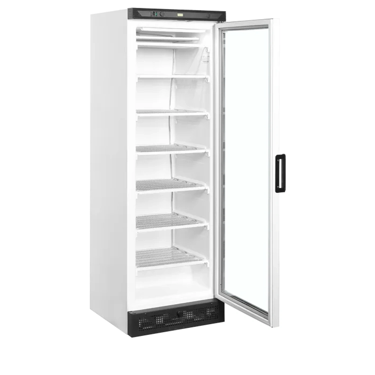 Fryseskap med 1 glassdør, hvit – UFFS371G – 595×640×1840 mm – Tefcold - Bilde 4