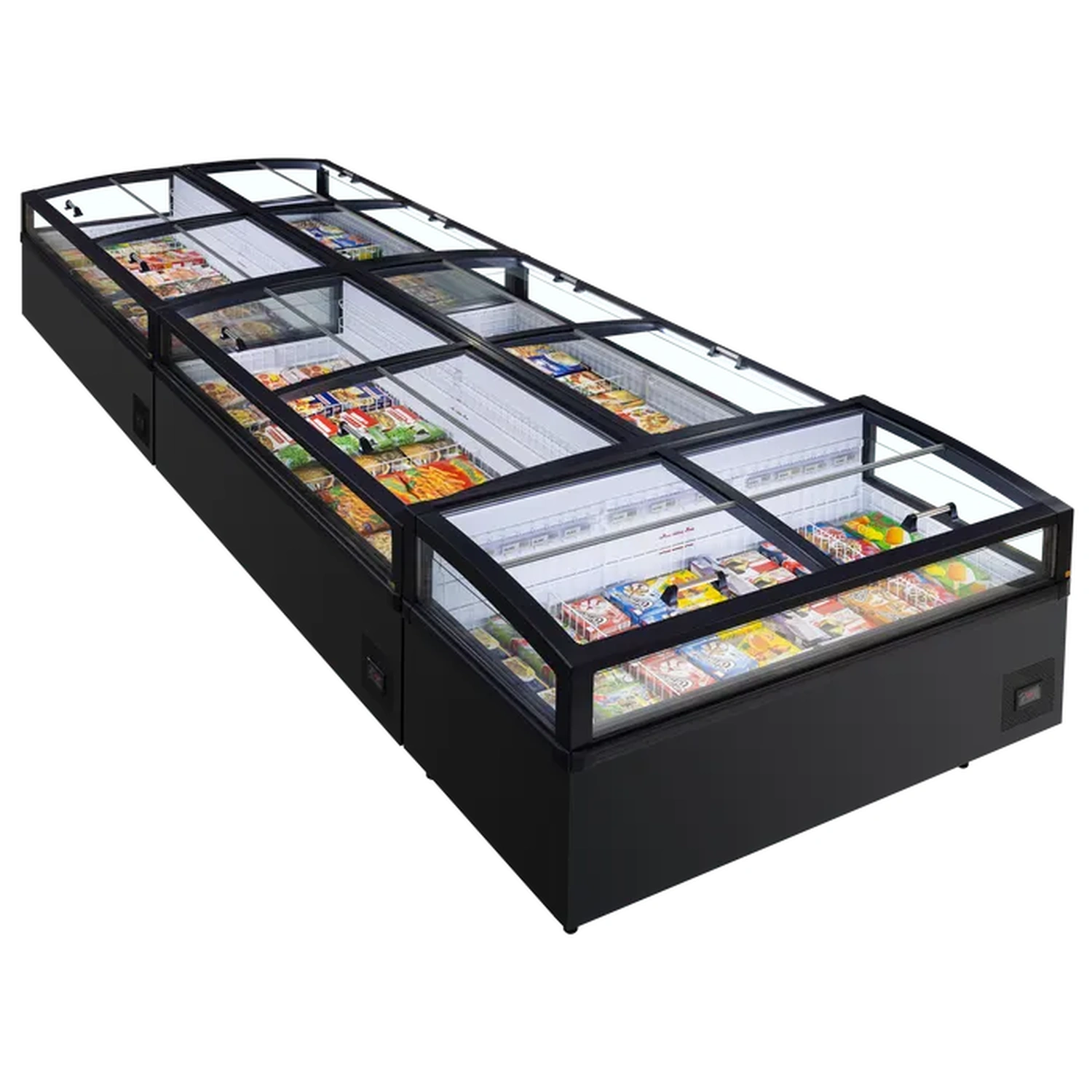 Frysedisk/Kjøledisk Sort 250 cm VIS 250 CF VS, Tefcold - Bilde 2