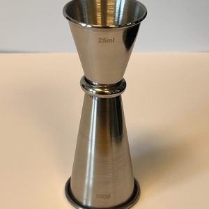 Målebeger rustfritt 25/50 ml, H12 cm, Turnor