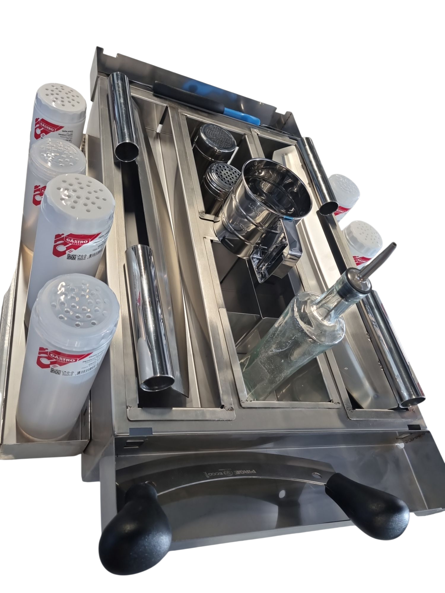 Pizzastasjon – Alt-i-ett Organiseringssystem rustfri, TURNOR - Bilde 3