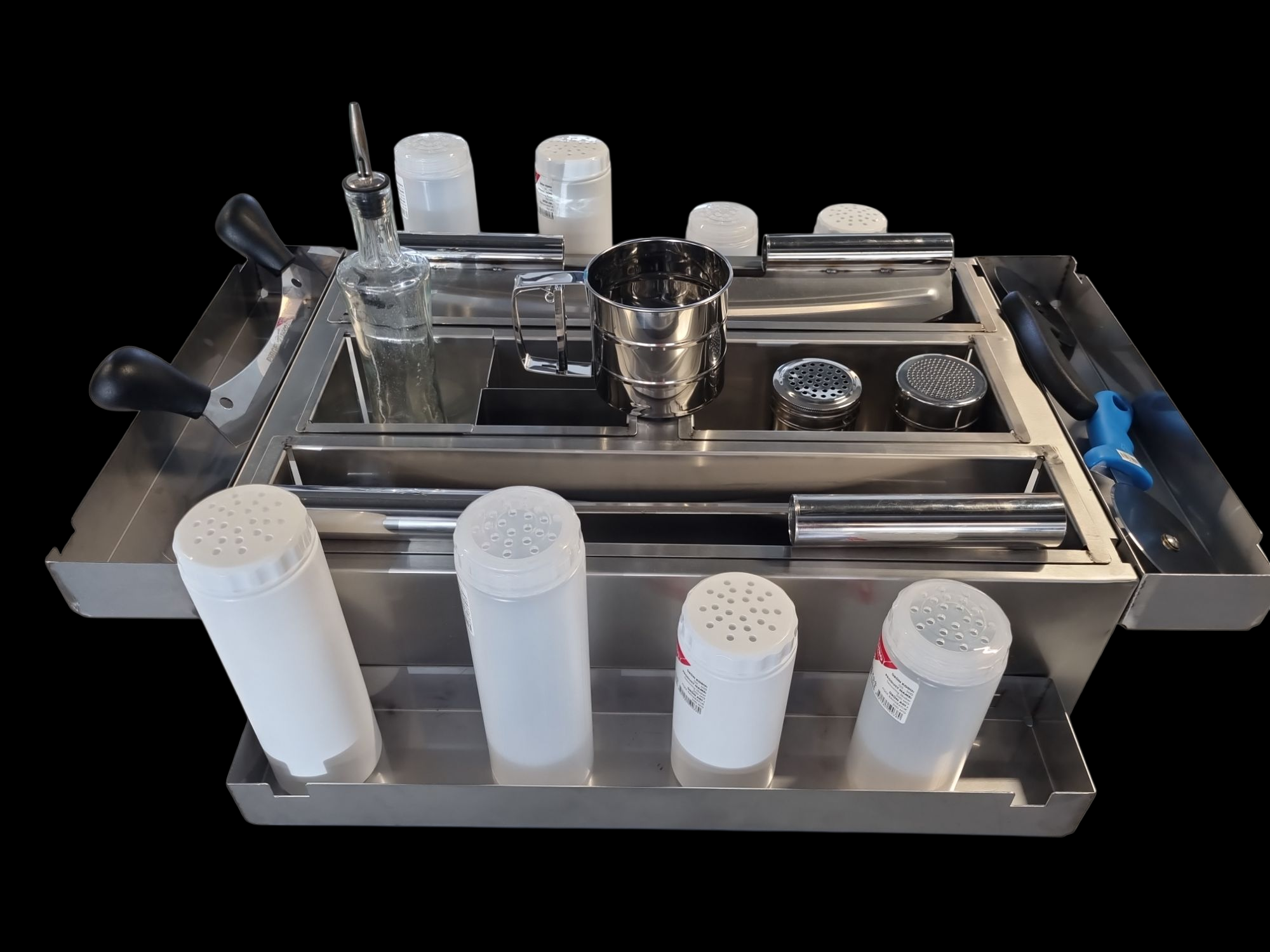 Pizzastasjon – Alt-i-ett Organiseringssystem rustfri, TURNOR - Bilde 9