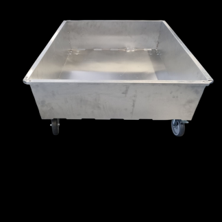 Pro Screen-oppfangervogn for Belteovn, Aluminium, TURNOR