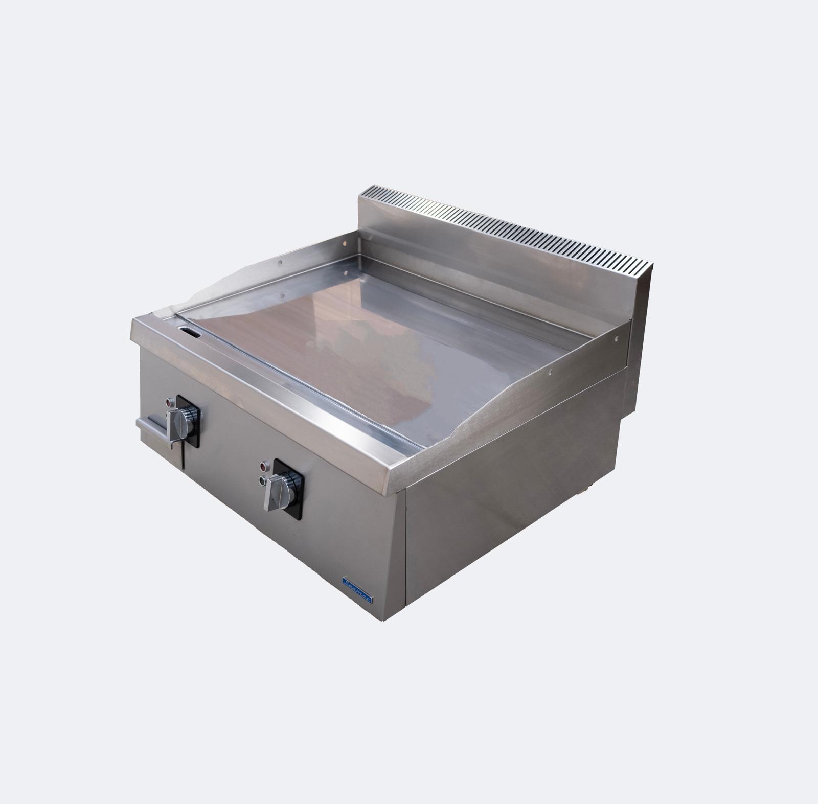 Flatgrill elektrisk slett topp 70x70x30 cm SEI770D, Seamac