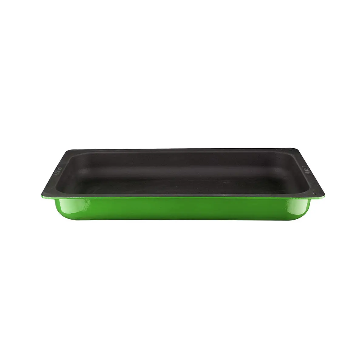 Støpejernsform 530x325x65 mm grønn – Lava