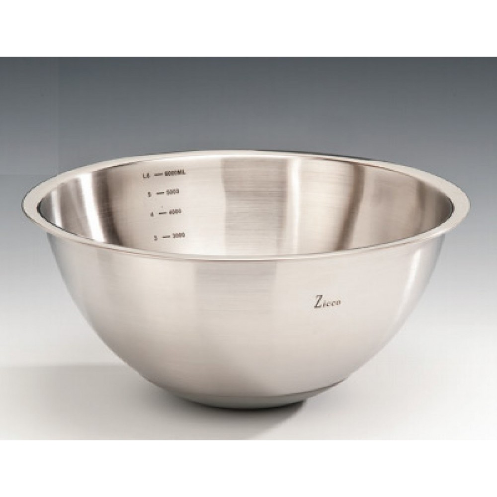 Bolle Ø330×150 mm 6 liter rustfri med silikonbunn – ZKC580-6 – Alkan