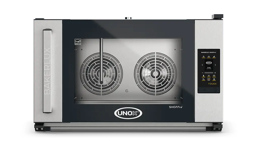 Unox Rossella Touch Manuell konveksjonsovn 600x400 cm med damp 04EU-ETLV-MT høyrehengslet, Turnor