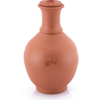 Leirkrukke Ø190xH350 mm med lokk, EL-403 – Elizi
