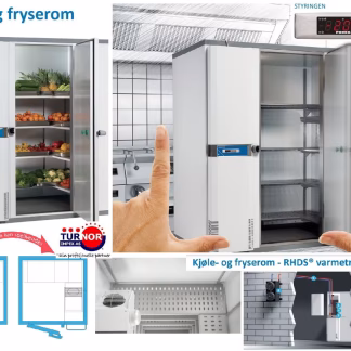 Fryserom 1524 - 1500x2400x2100 mm - Porkka