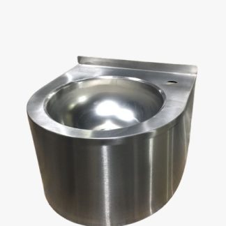 Håndvask rustfri rund gulvmodell – 410×410×850 mm – Metaltek