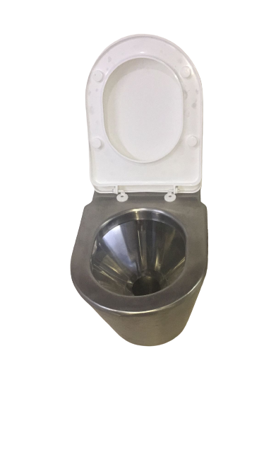 Rustfritt stål gulvtoalett uten sisterne – 304 kvalitet, MKLT A