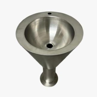 Håndvask rustfri gulvstående – 480×480×850 mm – MKL FH48 – Metaltek