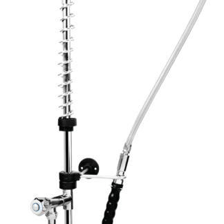 Forspyledusj veggmontert med kran – dobbel vanntilkobling –Liva