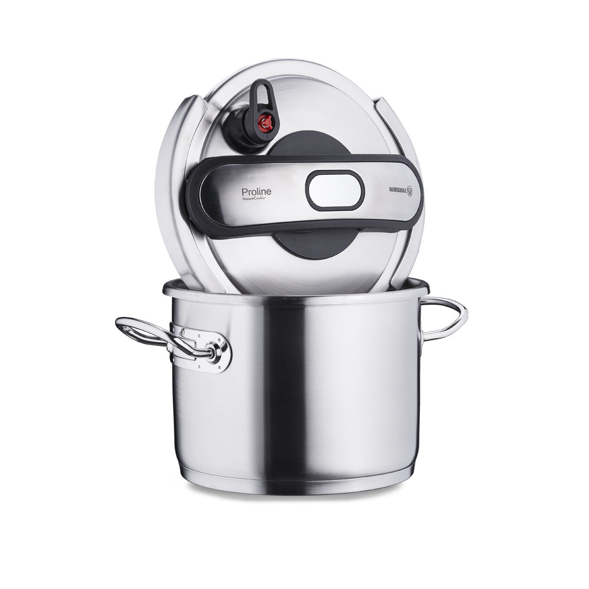 Trykkoker Ø250 mm, 6 liter rustfritt stål A177 – Proline - Korkmaz - Bilde 3
