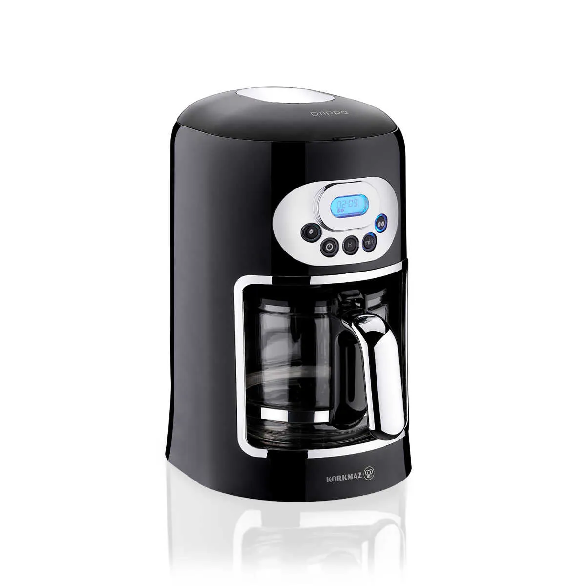 Filterkaffemaskin sort med LCD Drippa A866 – Korkmaz - Bilde 3
