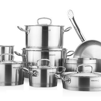 Kjelesett A1996 Proline XL 13 deler rustfritt stål induksjon – Korkmaz