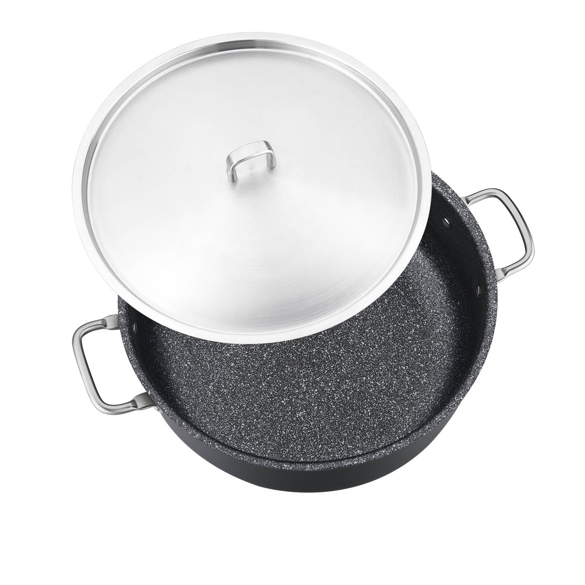 Kjelesett A2690 Doria 7 deler aluminium induksjon med non-stick belegg – Korkmaz - Bilde 4