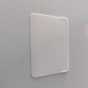 Deigskrape 155x95 mm, hvit plast, 1020 – Turnor