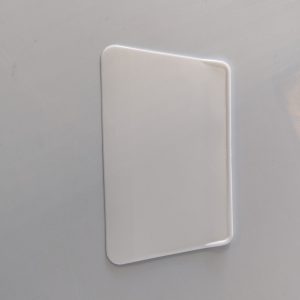 Deigskrape 155x95 mm, hvit plast, 1020 – Turnor
