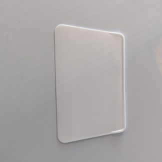 Deigskrape 155x95 mm, hvit plast, 1020 – Turnor