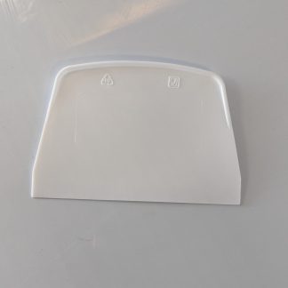 Deigskrape 160x110 mm, hvit plast, 1045 – Turnor