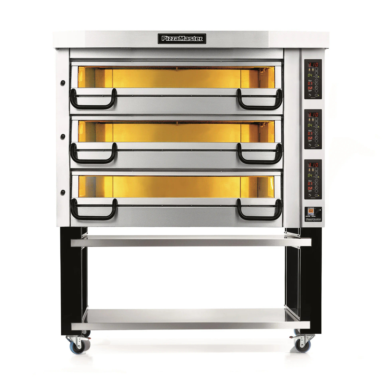 Pizzaovn PM833ED 6+6+6 pizza Ø40 cm lav kammer (ikke innbrent) Pizzamaster