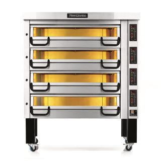 Pizzaovn PM934ED 6+6+6+6 Ø45 cm pizza, lav kammer (ikke innbrent) Pizzamaster