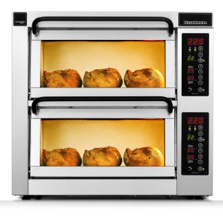 Pizzaovn PM452ED-2 – 2 etasje - bordmodell - Pizzamaster