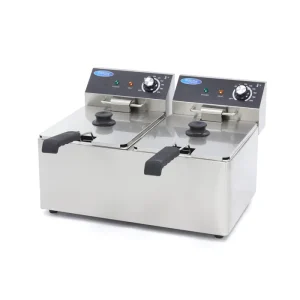 Frityr EF8+8, 2x8 liter, 2x3,25 kW 1 fase - Maxima