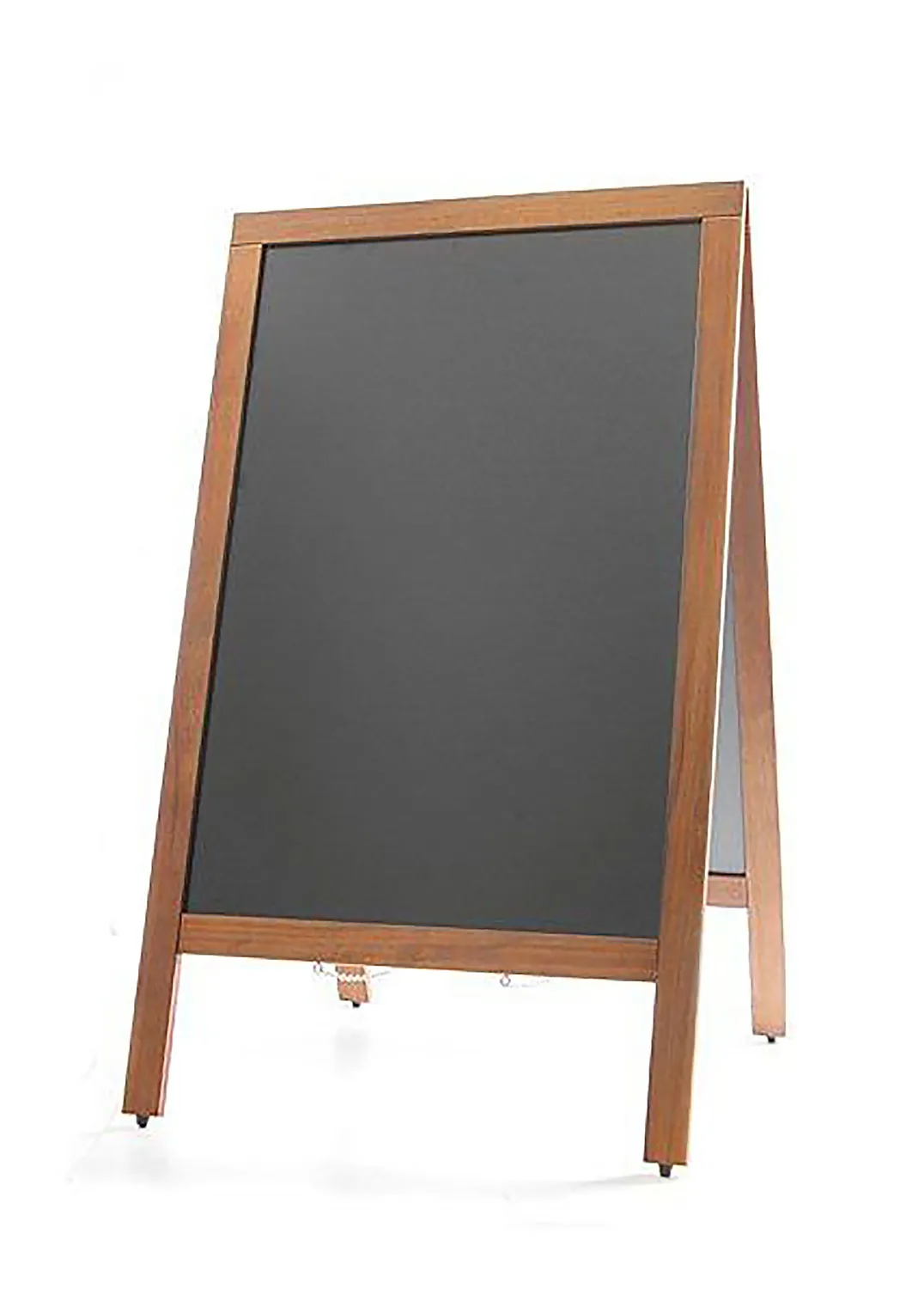 Gatebukk med tavle i tre – elegant og fleksibel 700x600x1200 mm, Hendi