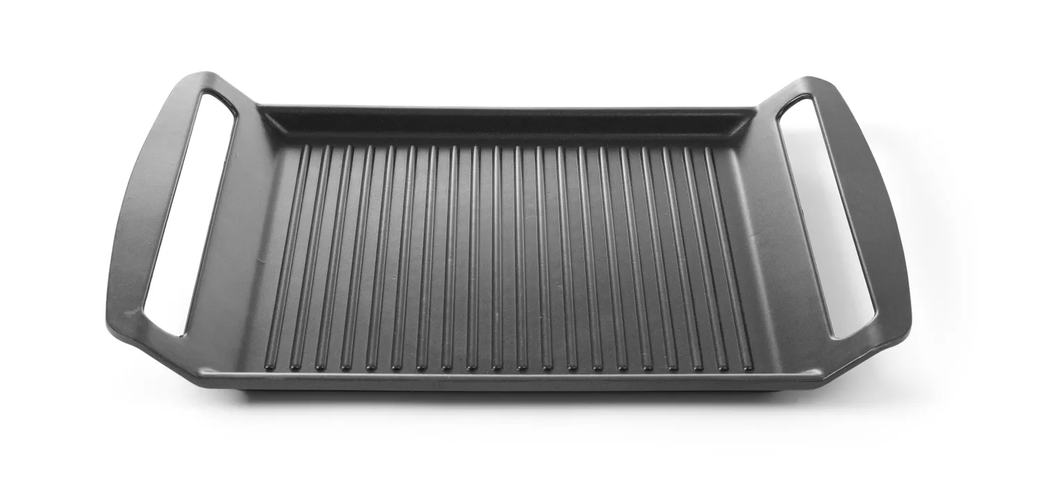 Stekeplate rillet til induksjontopp 390x260x35 mm, Hendi - Bilde 7