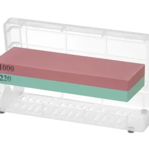 Knivsliper, slipestein 1000/3000 - 185x65x30 mm - 820674 - Hendi