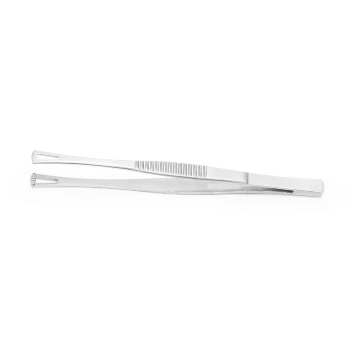 Pinsett 145 mm firkant hode med hull rustfri 680162 – Hendi