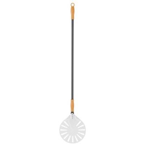 Pizzaspade aluminium rund perforert – Ø230x1200 mm 617168 – Hendi