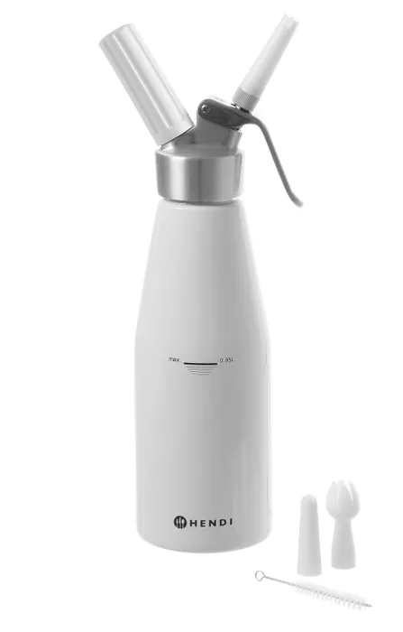 Kremsifon hvit aluminium 950 ml 588376 - Hendi
