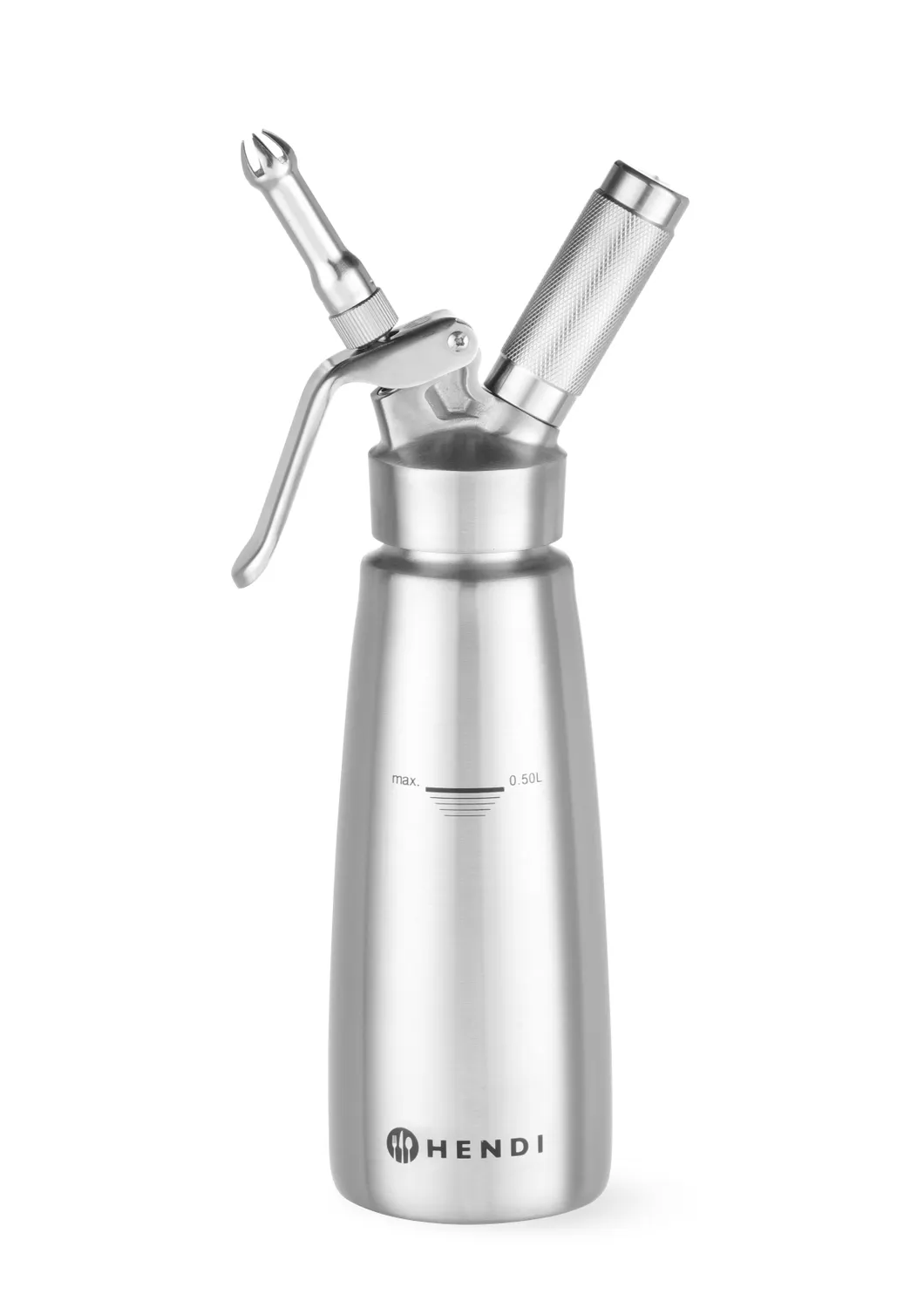 Kremsifon rustfritt stål 500 ml 588017 - Hendi