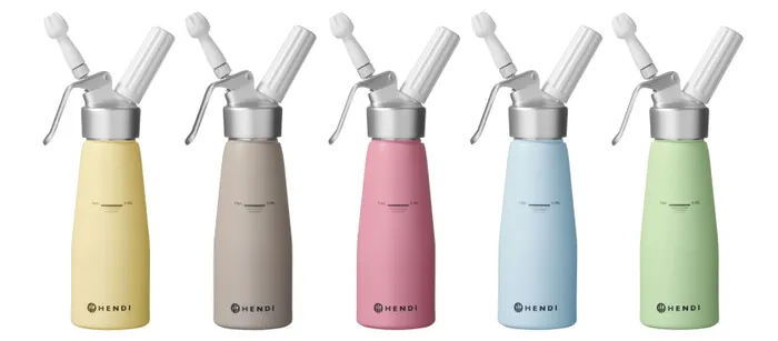 Kremsifon blå aluminium 500 ml 975862 - Hendi - Bilde 3