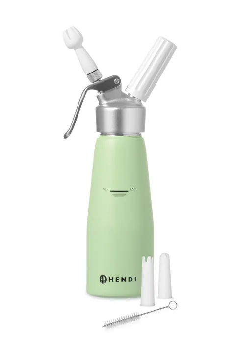 Kremsifon grønn aluminium 500 ml 975879 - Hendi