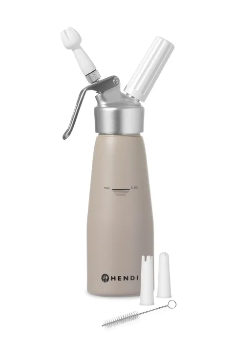 Kremsifon taupe aluminium 500 ml 975893 - Hendi