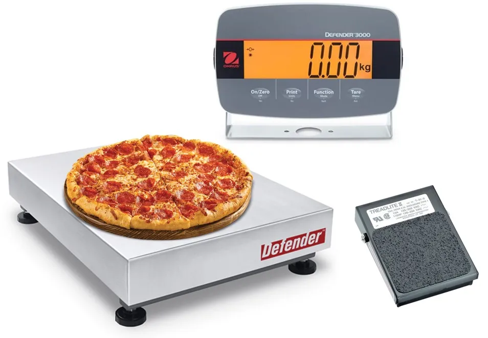Kjøkkenvekt, pizzavekt, Valor 2000 3kg/0,5g IP68 - Ohaus - Bilde 2