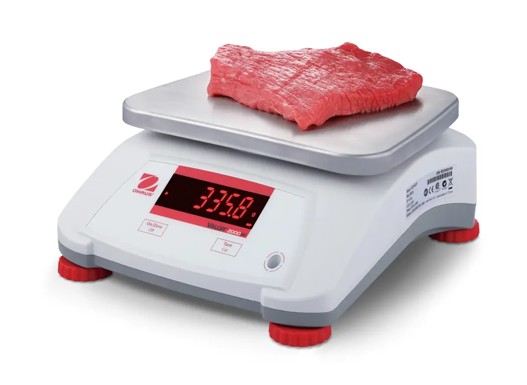 Kjøkkenvekt, pizzavekt, Valor 2000 3kg/0,5g IP68 - Ohaus - Bilde 4