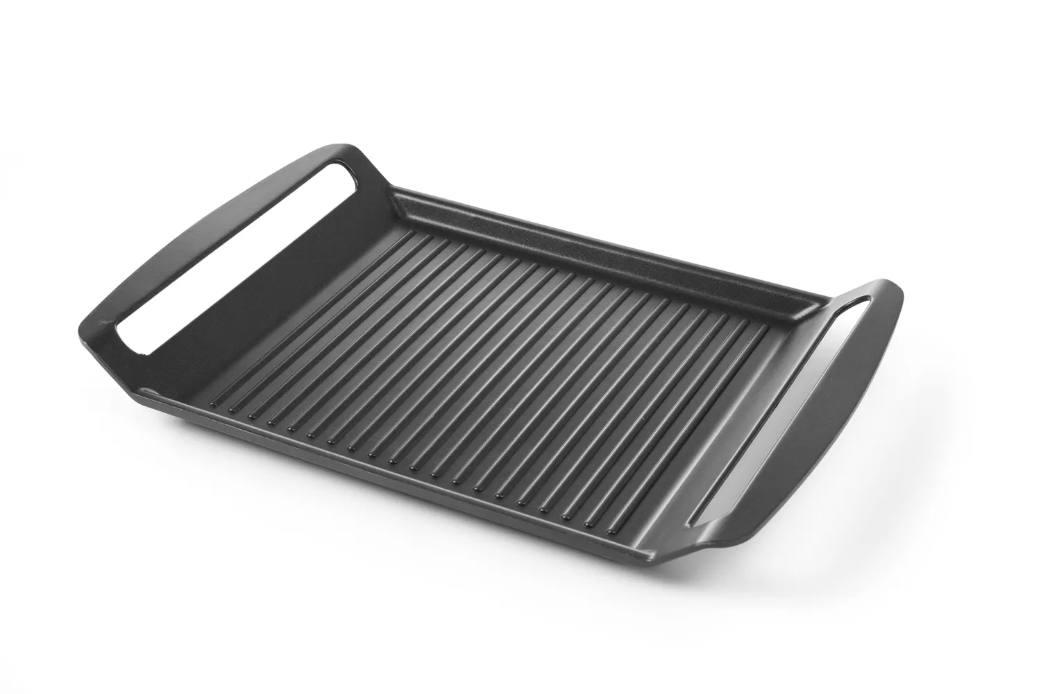 Stekeplate rillet til induksjontopp 390x260x35 mm, Hendi - Bilde 3