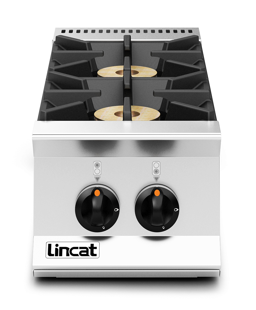 Koketopp med gass 2 soner 13,6 kW 300x800x412 cm, OPUS - LINCAT
