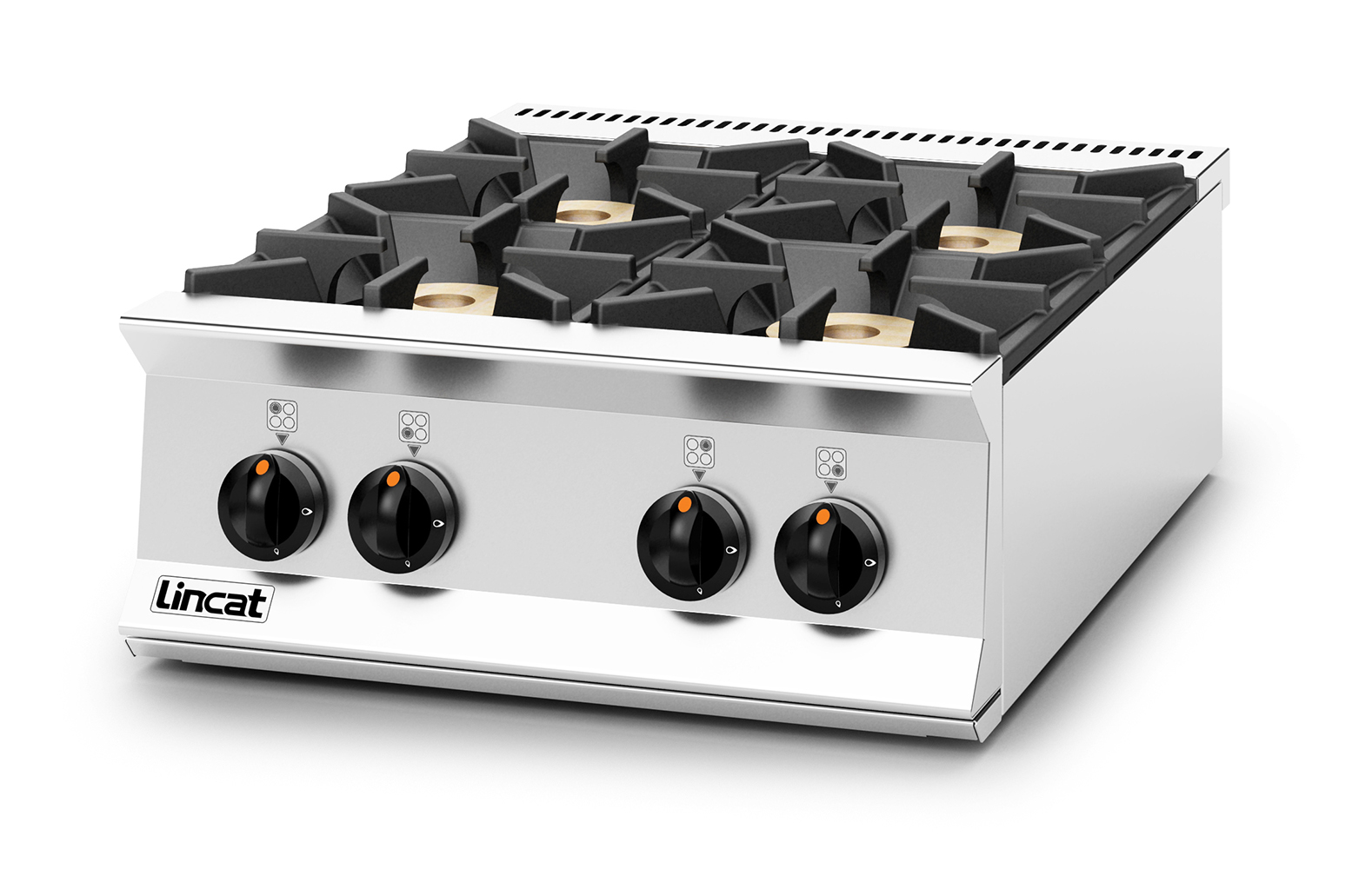 Koketopp med gass 4 soner 27,2 kW 600x800x412 cm, OPUS - LINCAT - Bilde 2