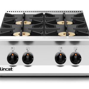 Koketopp med gass 4 soner 27,2 kW 600x800x412 cm, OPUS - LINCAT