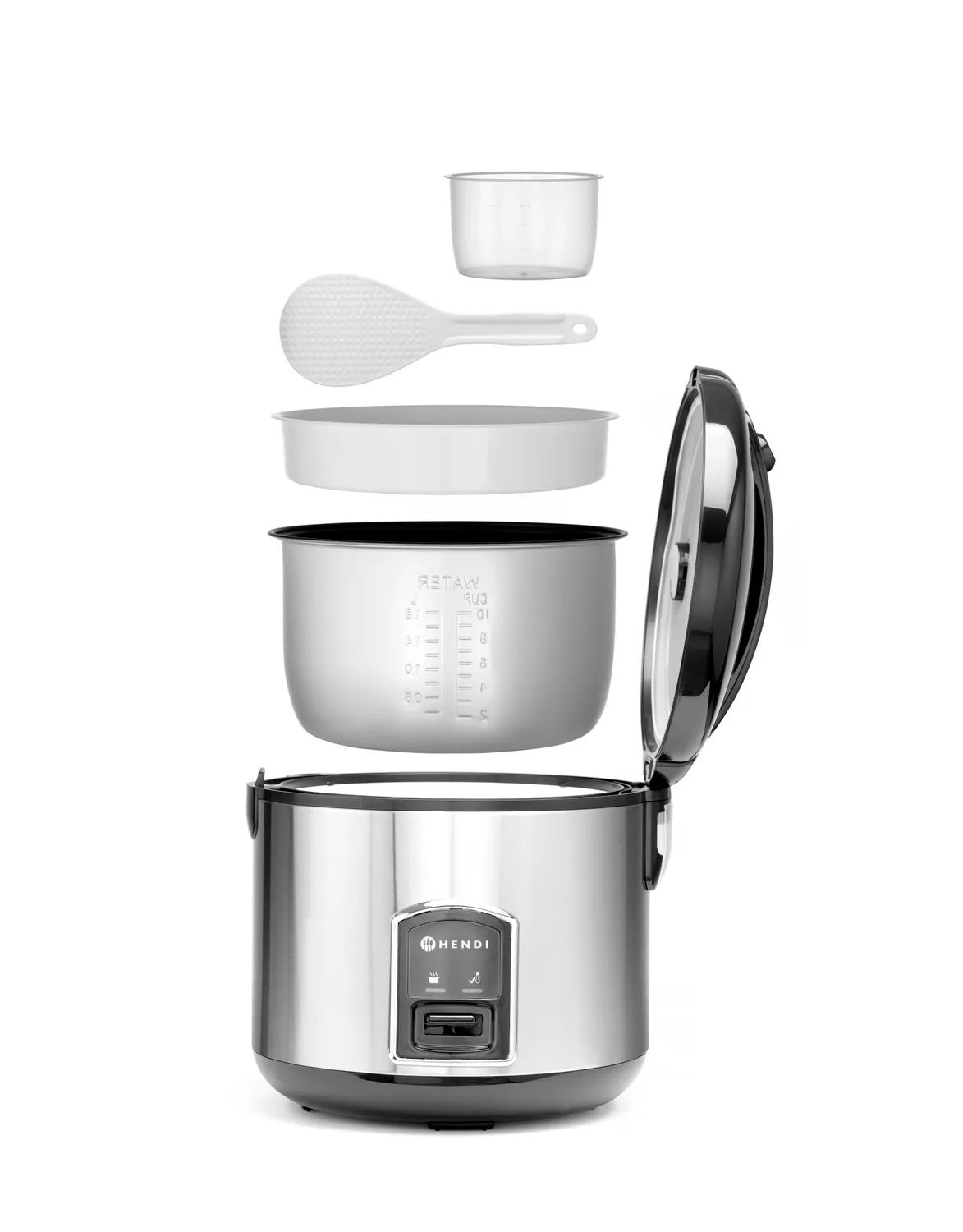 Riskoker 1,8 liter, 240410 - Hendi - Bilde 3