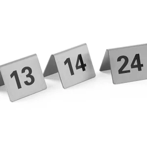 Bordskilt nummerert 12-24 (sett), 663851 - Hendi
