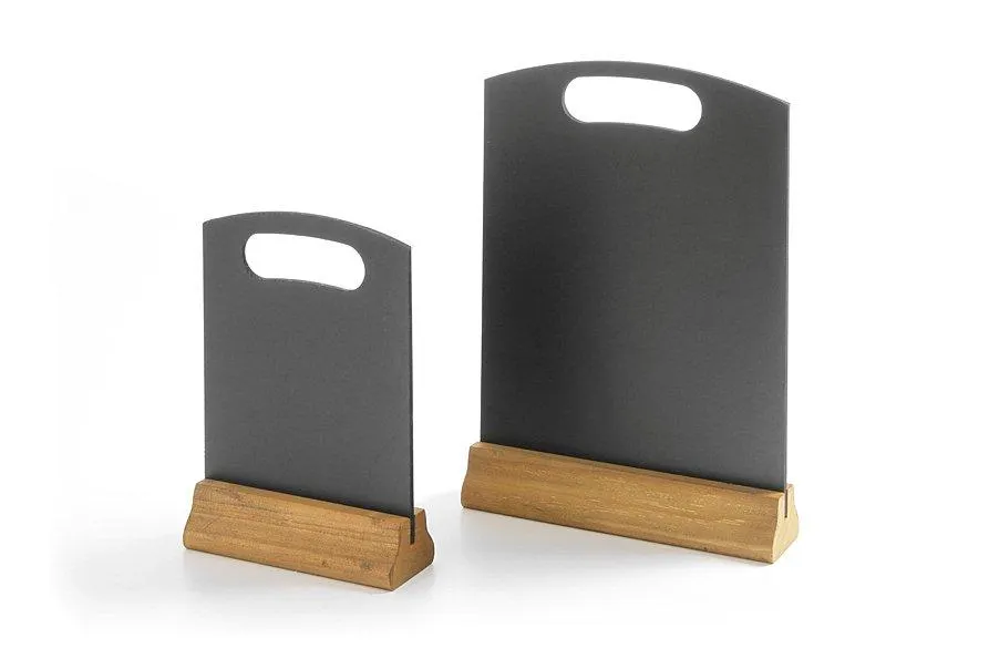 Bordtavle med trebase 150x50x230 mm, 664056 - Hendi