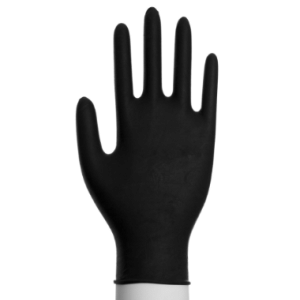 Engangshanske Sort Nitril Medium. 100 stk - 290483