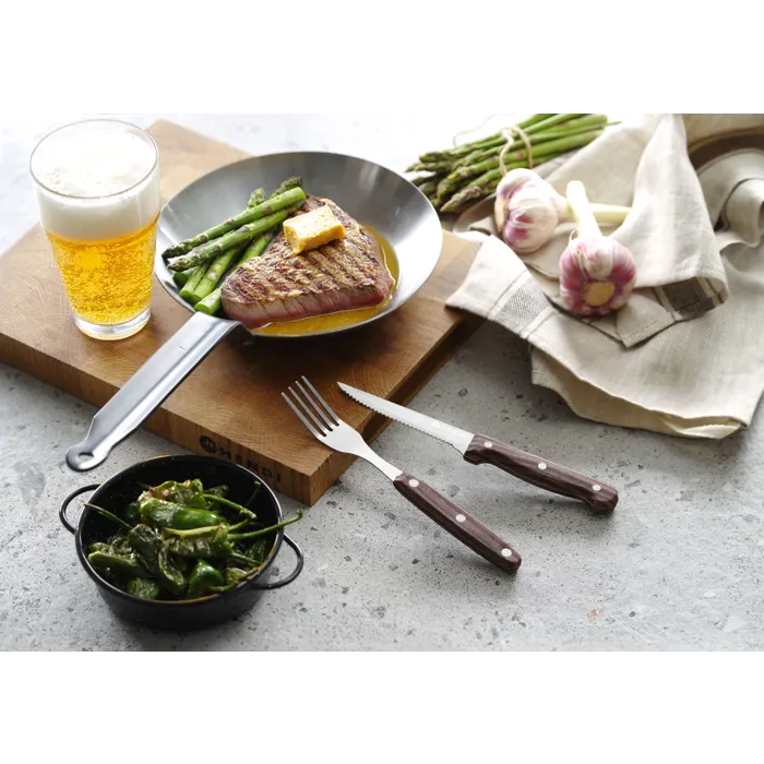 Steakkniv / Biffkniv sort 215 mm, 6 stk i pakke 781449 - Hendi - Bilde 3