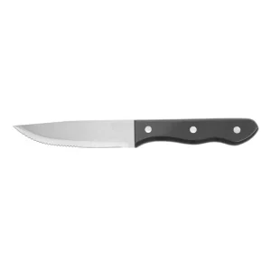 Steakkniv XL / Biffkniv sort 250 mm, 6 stk i pakke 781456 - Hendi